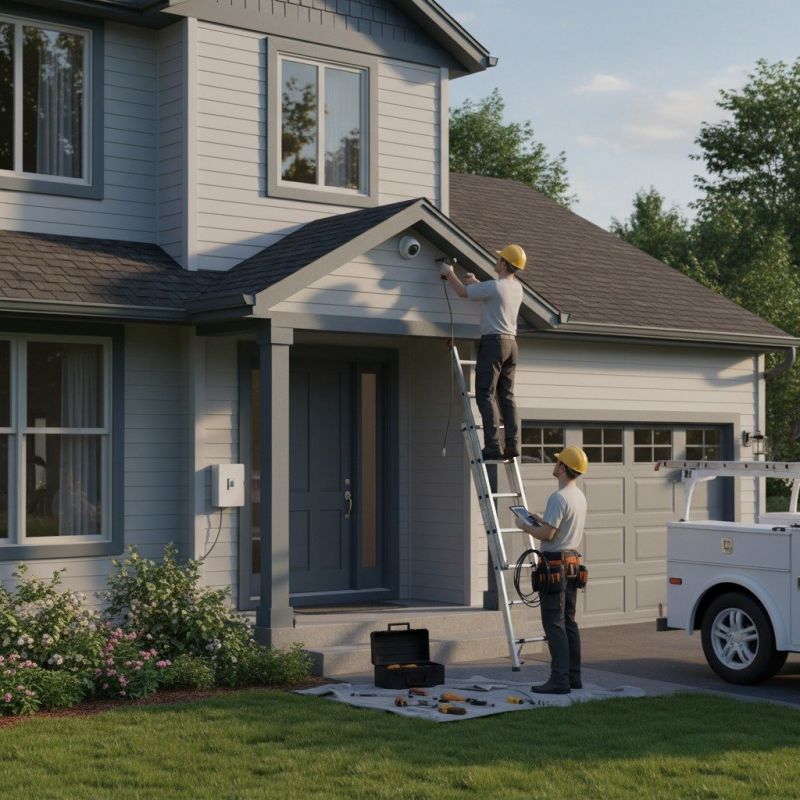 Home Security Camera Installation