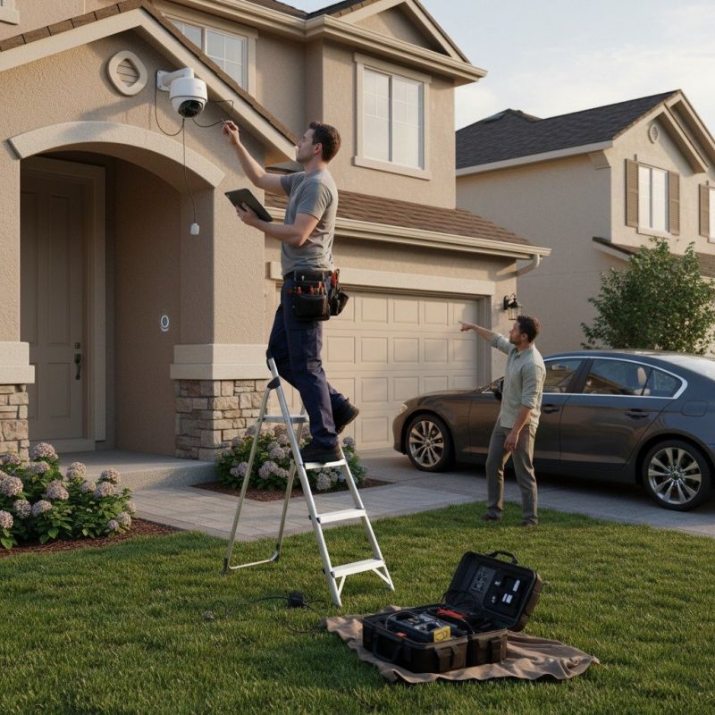 Home Security Camera Installation