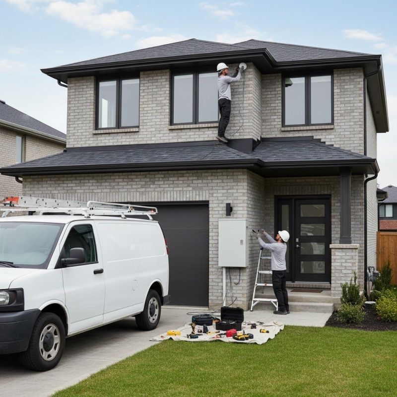 Home Security Camera Installation