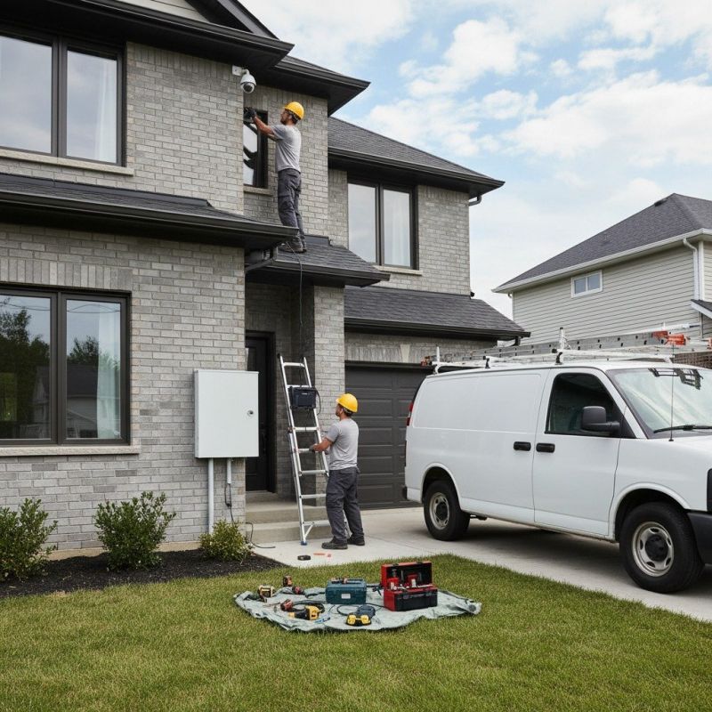 Home Security Camera Installation