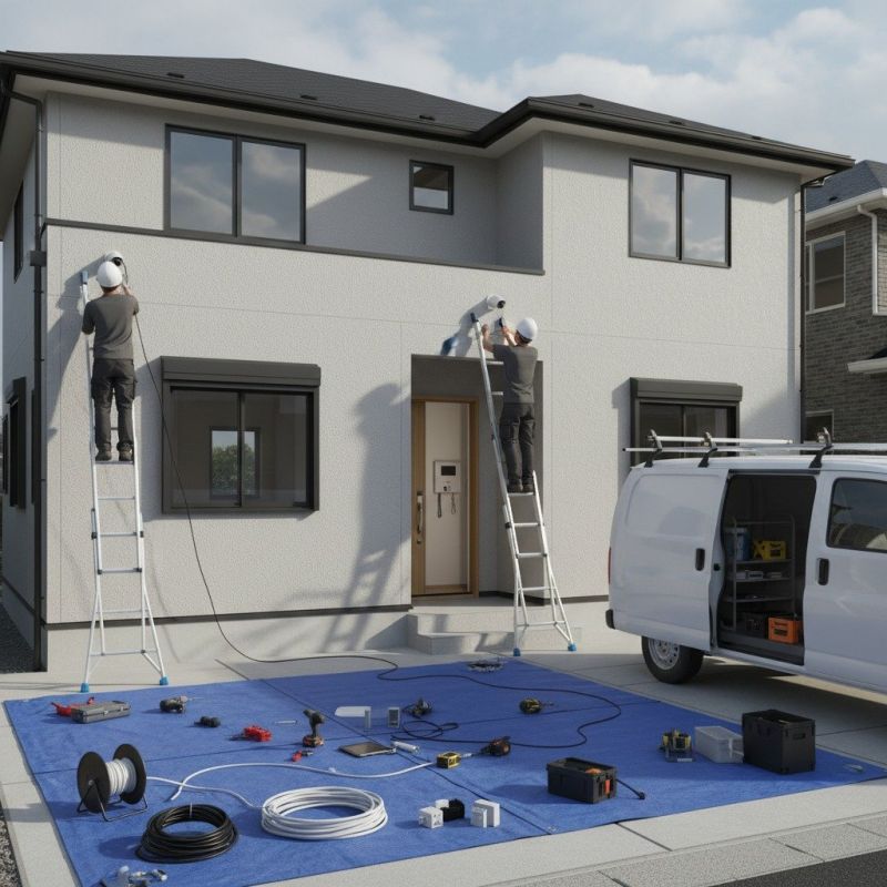 Home Security Camera Installation